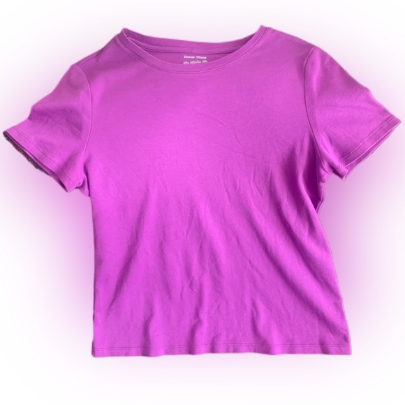 Pre Owned Women's Studio Works The Studio Tee Purple Sz Med Comfort AthleticWear - Picture 1 of 7